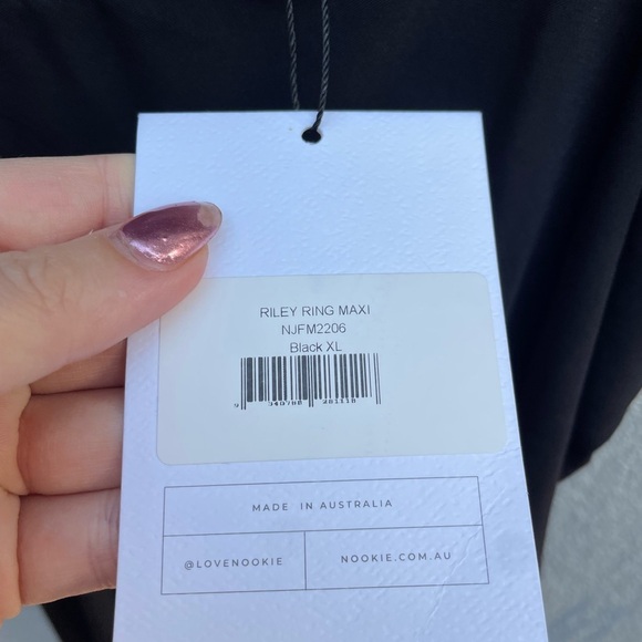 Nookie Riley Ring Maxi in Black New with Tags! - Picture 7 of 9